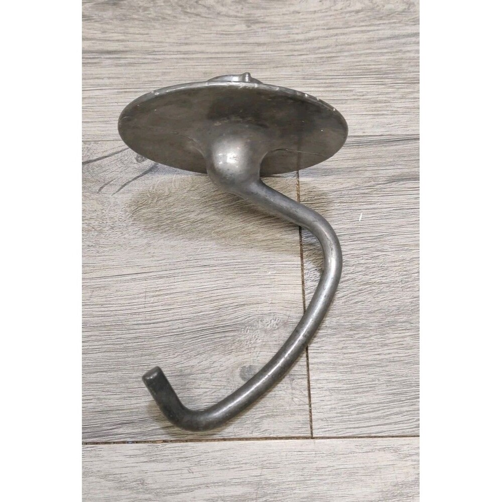 Kitchen aidMetal Dough Hook Attachment for Stand Mixer, Silver Color